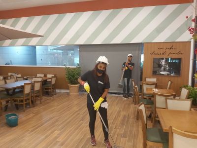 Serviço realizado na Inauguração do Shopping Park Jacarepaguá 